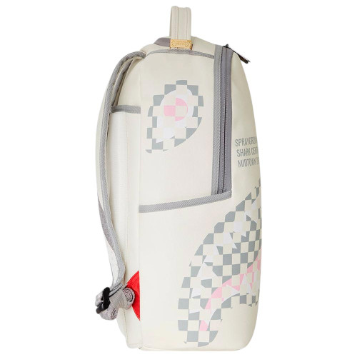 Sprayground Τσάντα πλάτης Cream Check Shark Central DLXSV Backpack